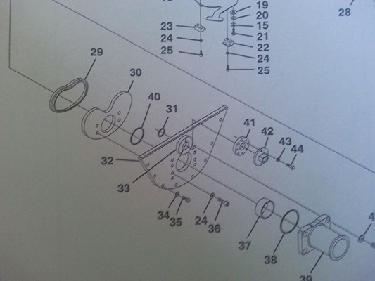 concrete pump repair schematic