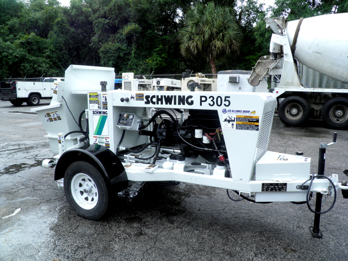 2006 Schwing P305 Small Trailer Pump For Sale Jed