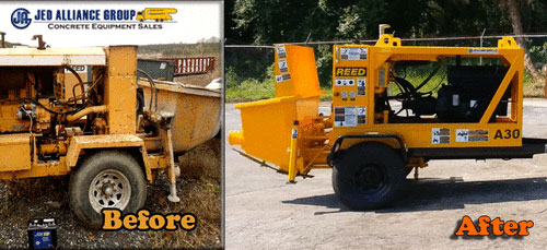 Concrete pump restoration jed alliance