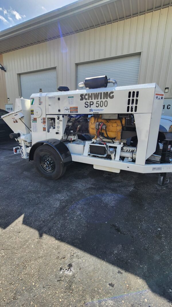 Refurbished 2018 Schwing SP500 2300 concrete pump