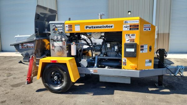 2008 Putzmeister TK40 for Construction Projects - High-Performance Concrete Pump