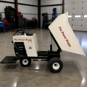 The Original Power Buggy IPB21 ride-on concrete buggy for sale side view